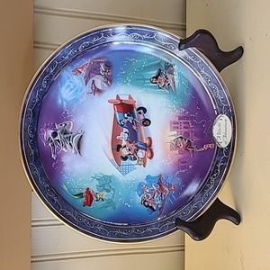 A World Of Adventure Disney Bradford Exchange Limited Edition Plate
